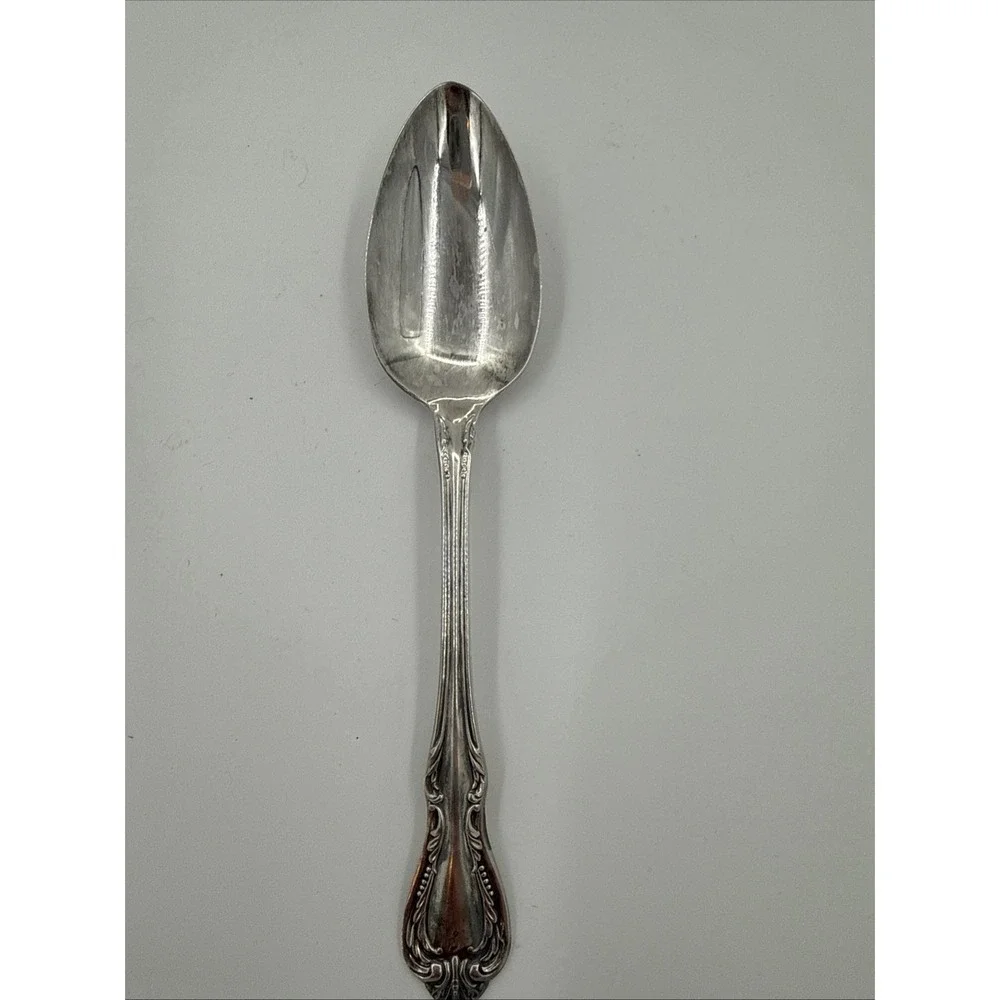 Wm. A. Rogers Silver Overlaid Spoon Chalice Harmony Jasmine Pattern Oneida